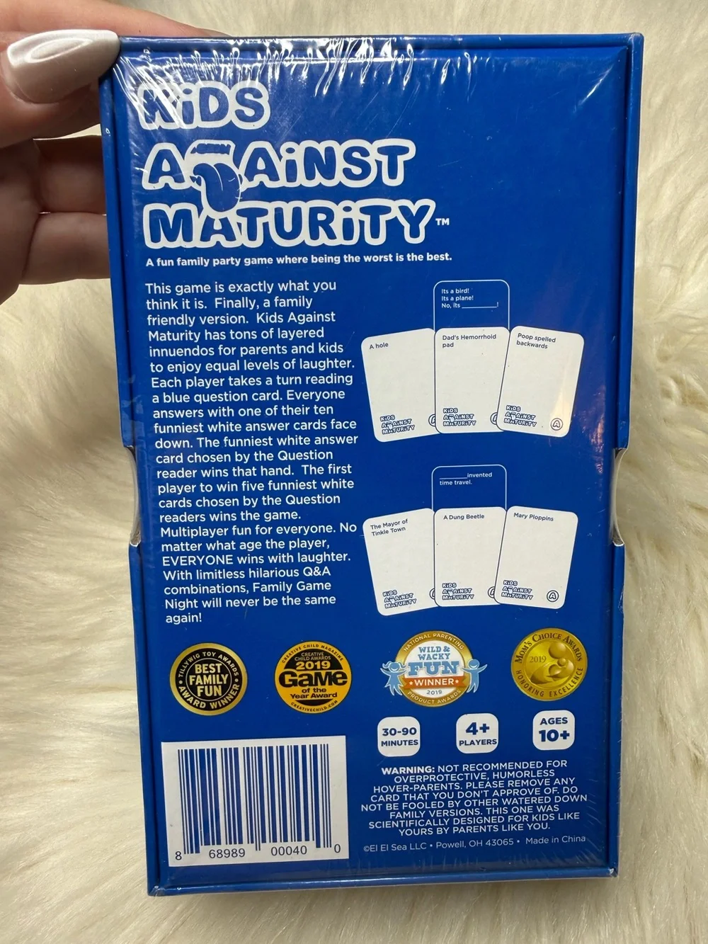 *NEW* Kids Against Maturity Card Game - Illustrated Edition
